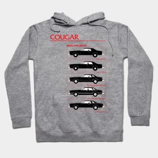 COUGAR - 1970s American car brochure Hoodie